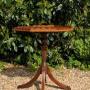 Pretty Inlaid Mahogany Wine Table