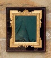 Rare Victorian Gilt Frame Deep Glazed Box Mahogany