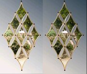 Superb Pair Christopher Guy Mirrors &quot;Les Diamants”