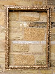 Silver Gilt Gesso Moulded Frame
