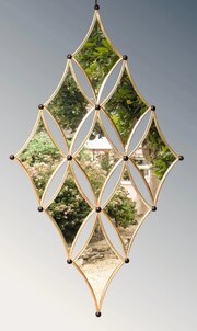 Superb Christopher Guy Mirror "Les Diamants"