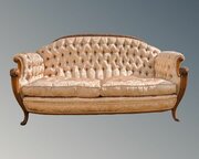 Superb French Walnut Sofa