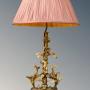Superb Quality Large Gilt Bronze Table Lamp