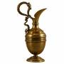 Bronze Ewer Vase with Bacchus & Dolphin Handle