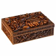 Carved British Army Campaign Box, WW2 Regimental 