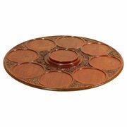 Late 19th C English Carved Rotating Lazy Susan