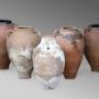 Mediterranean Terracotta Amphora Turkish Vase Pots