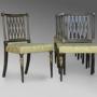 Regency Sheraton Style Dining Chairs, 19th C