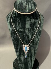 Charles Horner Silver & Enamel Pendant
