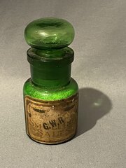 GWR 1st Aid Kit Smelling Salts Green Bottle