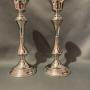 Pair of Silver Candlesticks