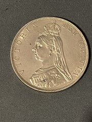 Queen Victoria Double Florin 1887