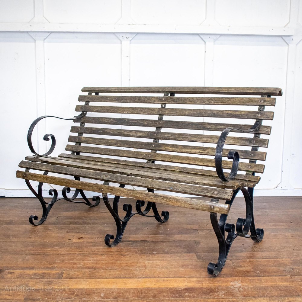 Antiques Atlas Estate Made Garden Bench