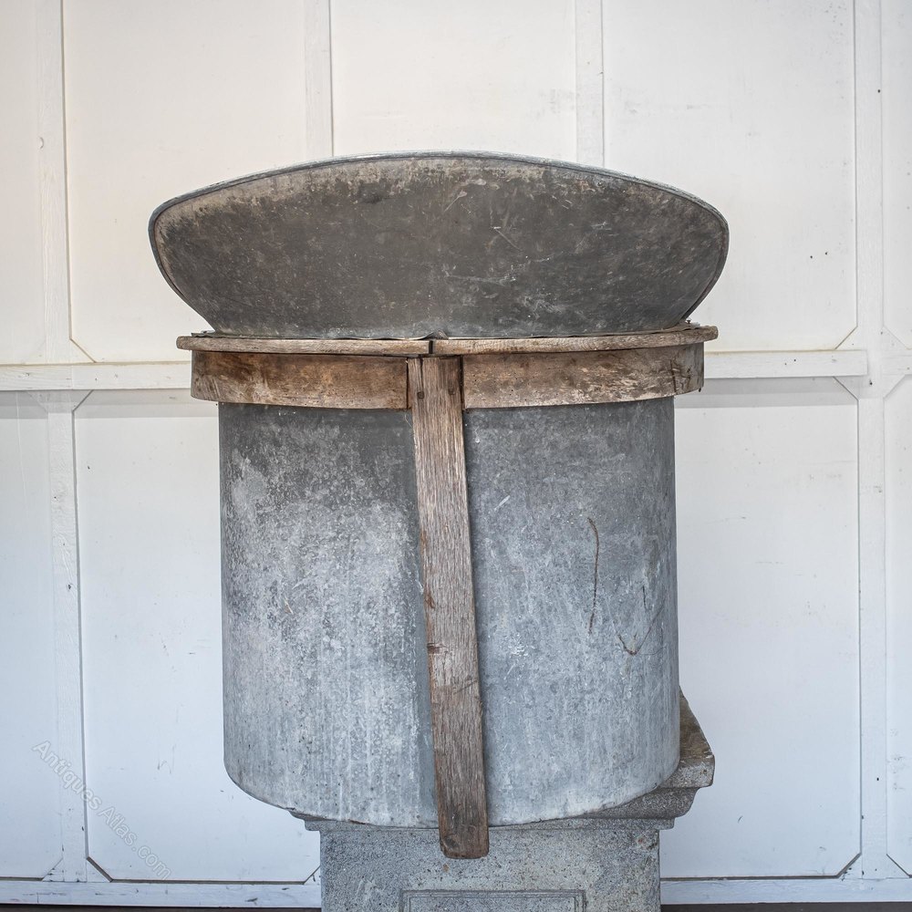 Antiques Atlas Galvanised French Bath