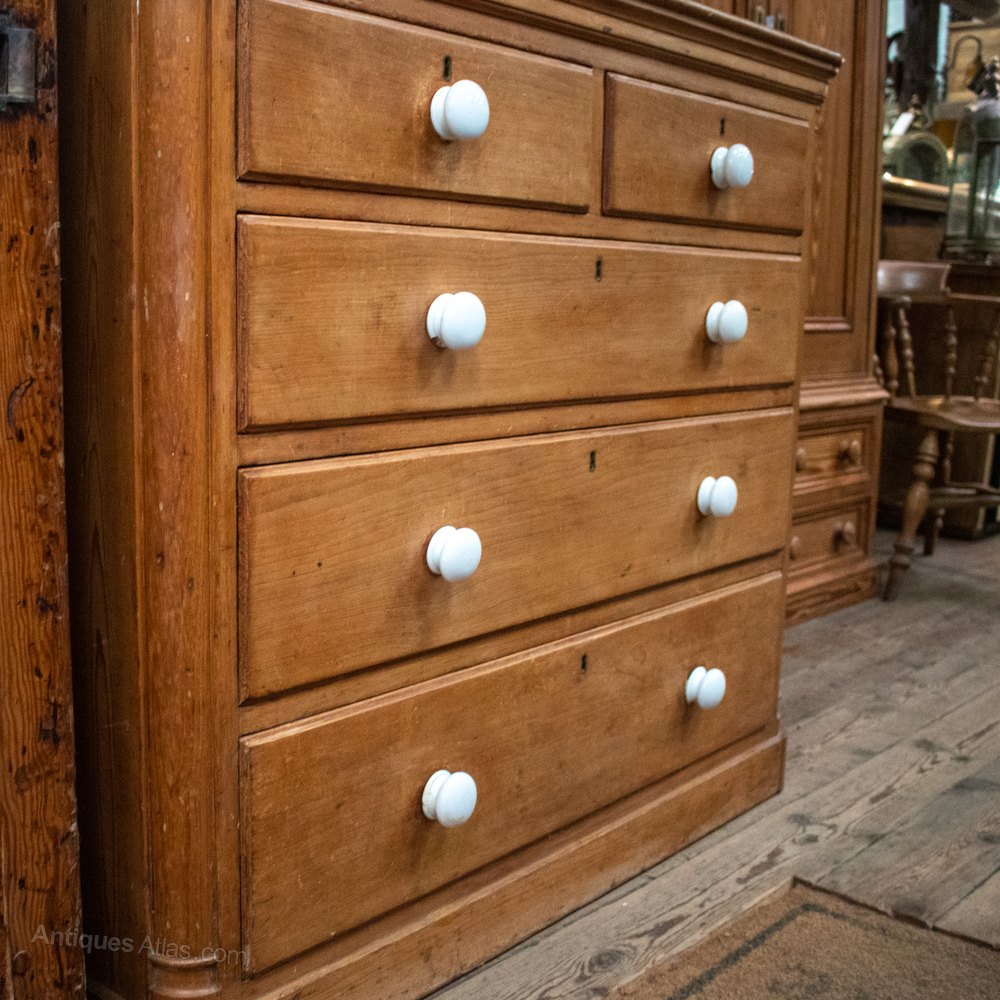 Victorian Pine Chest Of Drawers Antiques Atlas