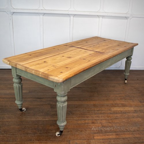 Victorian Dining Table On Turned Legs Antiques Atlas