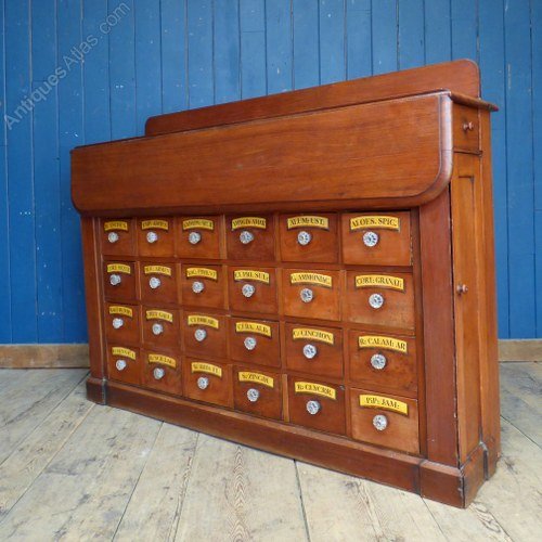 Victorian Mahogany Apothecary Dispensary Antiques Atlas