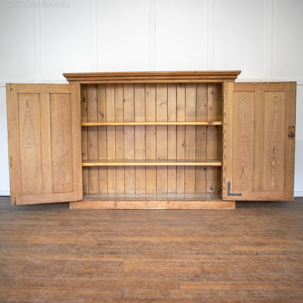 Victorian Pitch Pine School Cupboard Antiques Atlas
