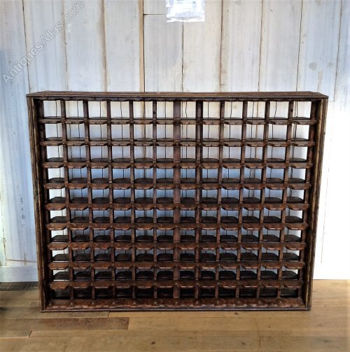 Vintage Bobbin Store Wine Rack Antiques Atlas