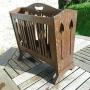 Arts & Crafts oak magazine rack for Liberty & Co