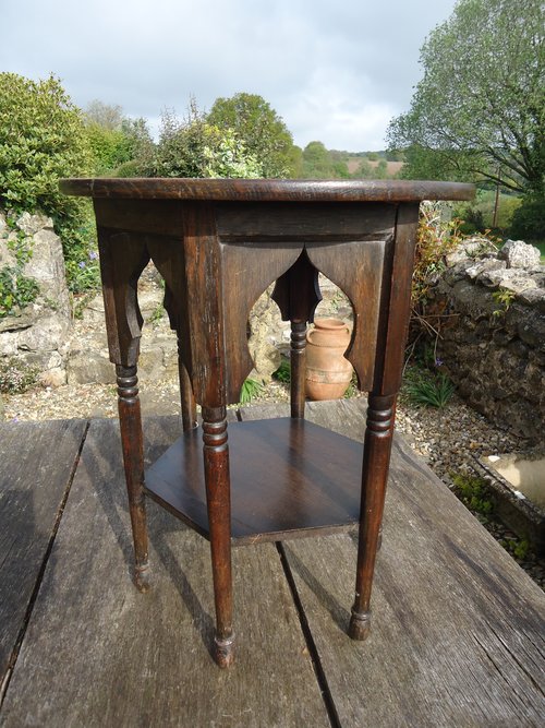 Unusually small Moorish table for Liberty