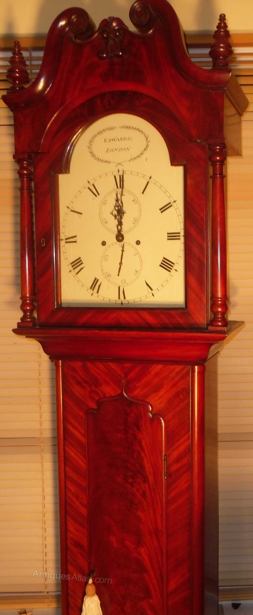 Antiques Atlas MAHOGANY "LONDON" GRANDFATHER CLOCK