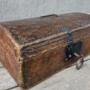 18thC Dome Top Valuables or Document Box & Key