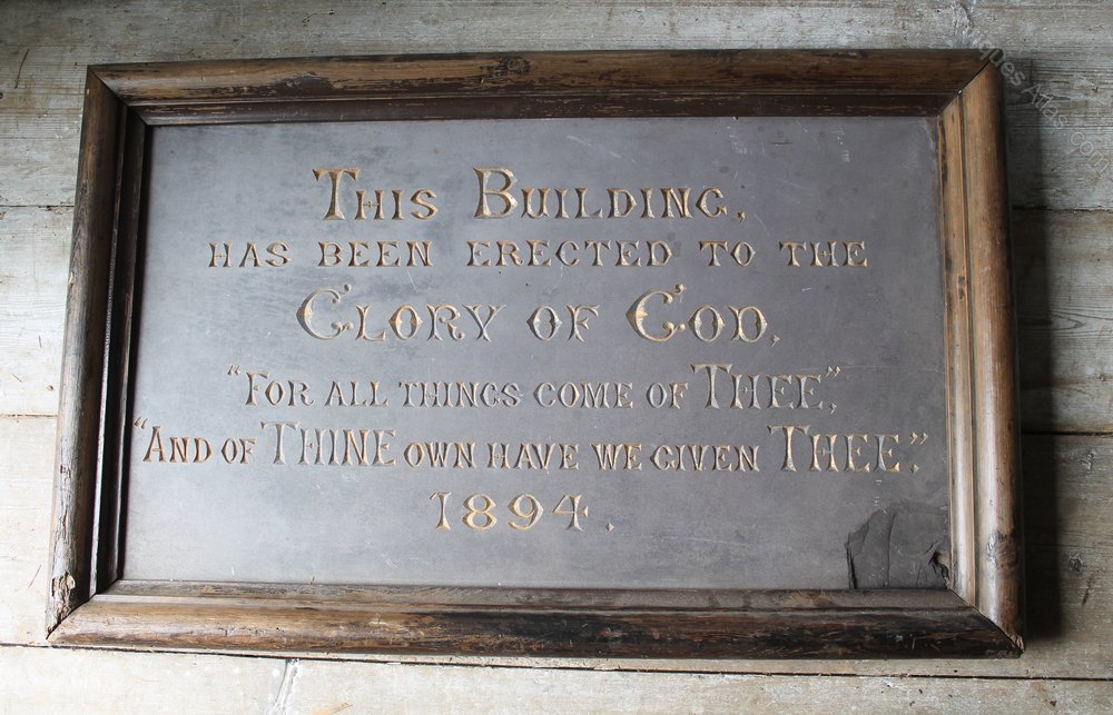 Antiques Atlas - Victorian Building Dedication Plaque On ...