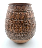 19th C Greek Grand Tour Classical Terracotta Vase 