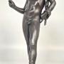 A Grand Tour bronze study of Narcissus, circa 1890