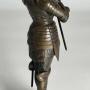 Joan of Arc  bronze sculpture