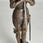 A bronze sculpture of Joan of Arc by Oscar Ruffony