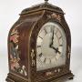 Chinese Chinoiserie Lacquered Bracket/mantel Clock