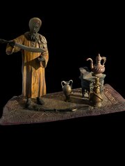 Bronze Sculpture, Arabian Merchant , Bergmann