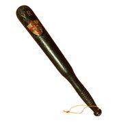 Lincoln City Ebonised Victorian Police Truncheon 