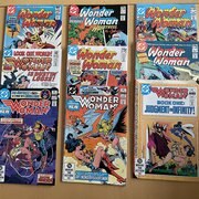 Nine Early DC Comics Wonder Woman 1982