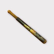 William LV  Truncheon,  Black And Gilt, Crowned IV