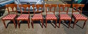William IV Set 6 Mahogany Dining Chairs