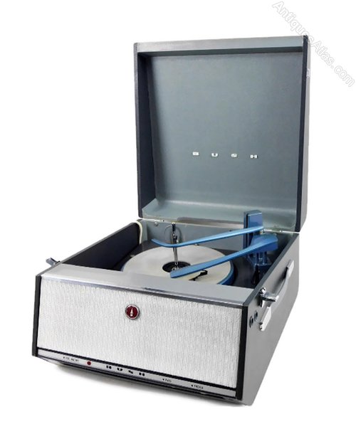 Antiques Atlas 1960s Bush Record Player Model SRP.31D as172a462 / 1018