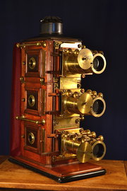 Triunial Magic Lantern  By Walter Tyler, London.