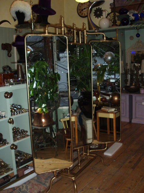 Antiques Atlas 3 Panel Adjustable Dressing Mirror