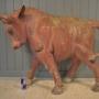 Bull Carved In 19th Century