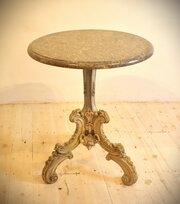 Marble top centre table