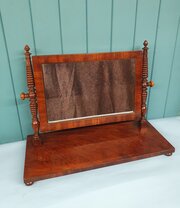 19th-century Dressing Mirror In Mahogany 24"