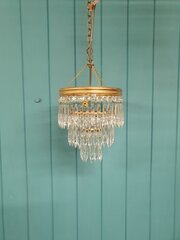 20th Century Antique Spike Chandelier 8"