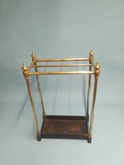 Antique Stick Stand In Brass