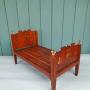 Childs Toy Bed Antique Dolls House