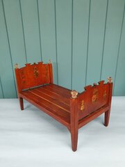 Childs Toy Bed Antique Dolls House