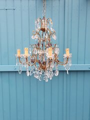 Early 20th Century French 8-Arm Chandelier