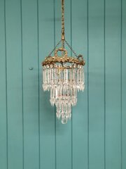 Early 20th Century Lustre Chandelier 9"